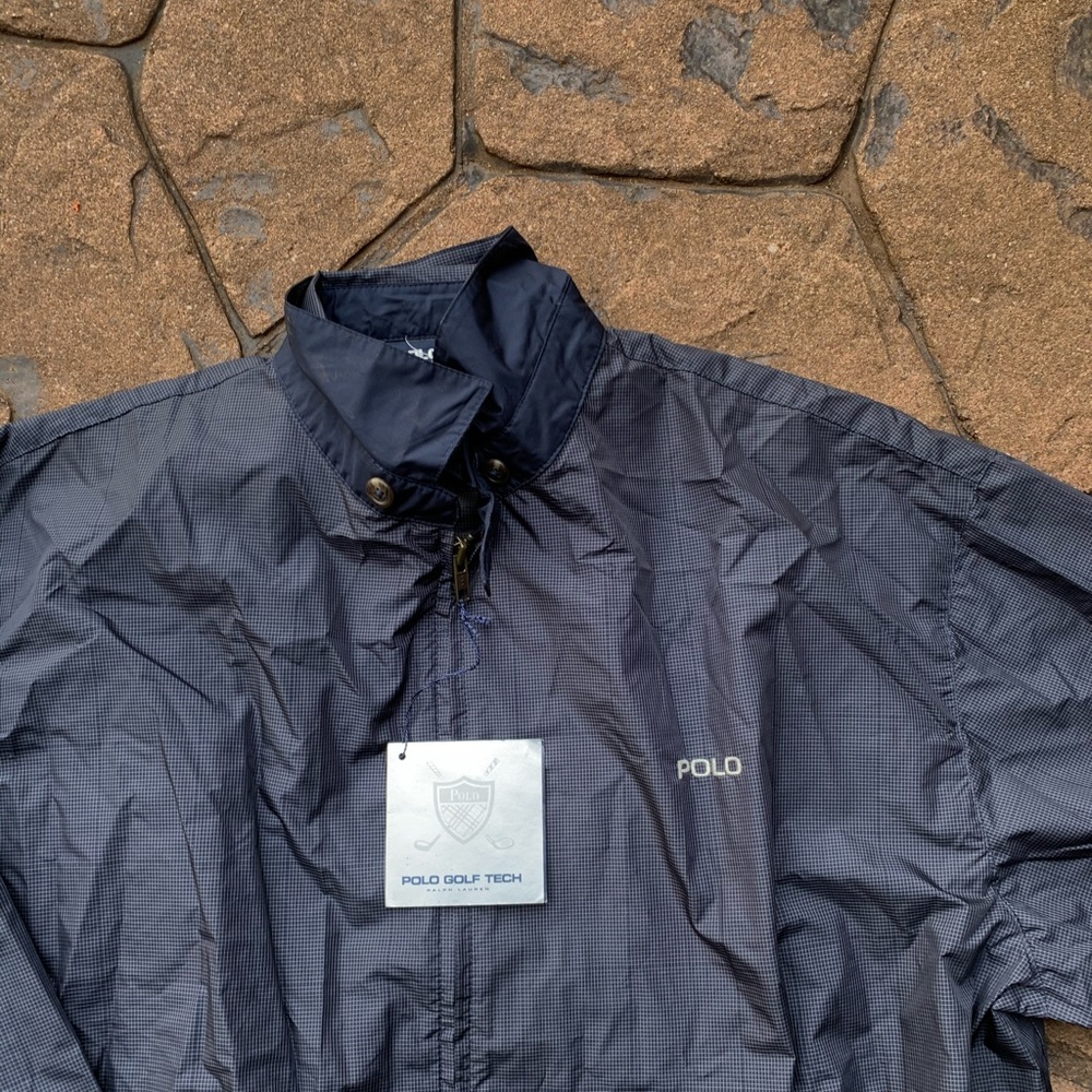 vintage polo golf jacket new with tags